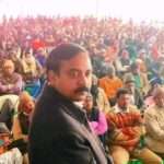 पूर्व विधायक भीम लाल आर्य ने भी उड़ाई कोविड प्रोटोकॉल की धज्जियां, मूक बधिर रहा स्थानीय शासन-प्रशासन