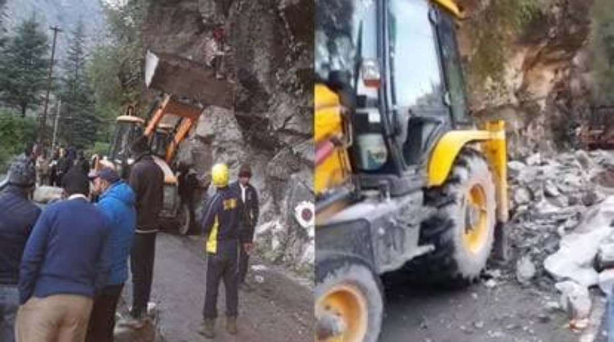 यमुनोत्री धाम के मुख्य पड़ाव पर तीर्थयात्रियों का प्रदर्शन, हाइवे बाधित होने से है परेशान…
