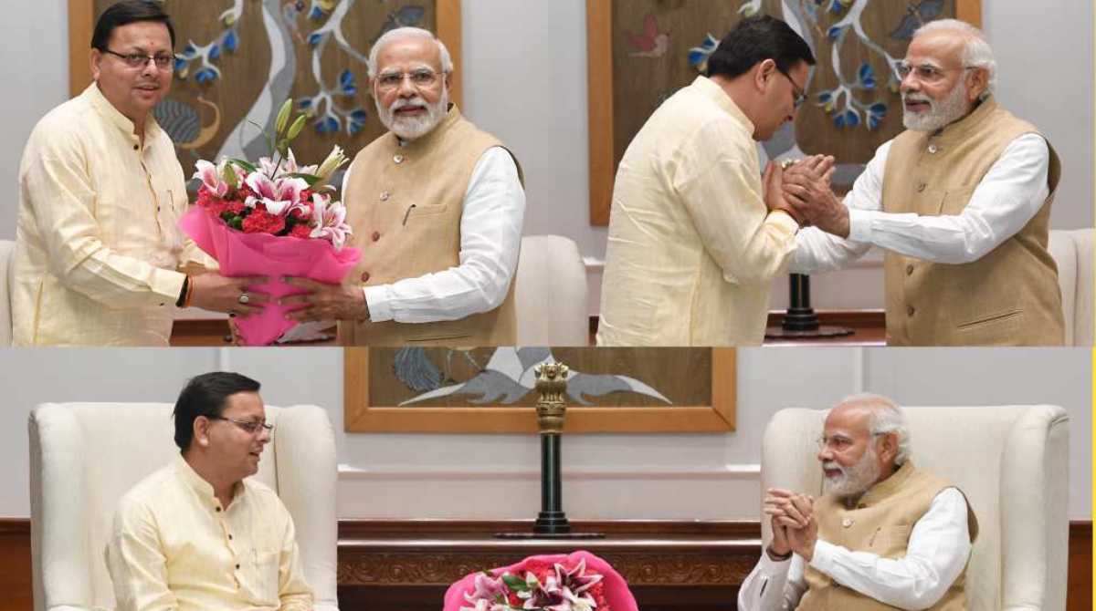 दिल्ली दौरे पर सीएम धामी, पीएम मोदी से मुलाकात कर किया ये अनुरोध…