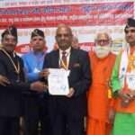 विश्व पर्यावरण दिवस के अवसर पर डॉ डी एन वर्मा को मिला "राष्ट्र के प्रहरी सम्मान अवॉर्ड् 2022"