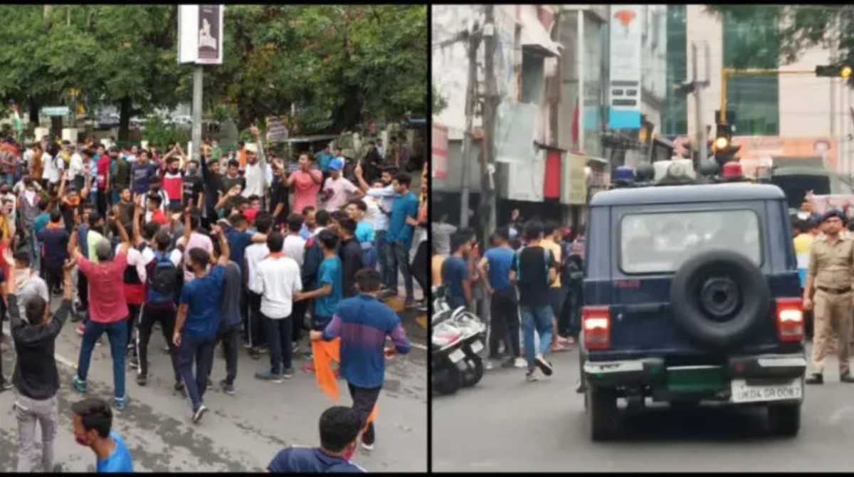 अग्निपथ योजना के विरोध में प्रदर्शन कर रहे युवाओं पर पुलिस का लाठीचार्ज…