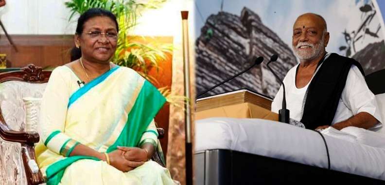 Droupadi Murmu New President of India बनने पर मोरारी बापू ने किया अभिनन्दन, बोली बड़ी बात