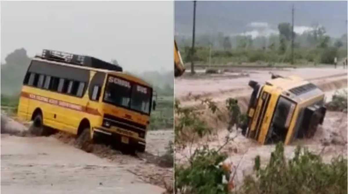 Big news:उत्तराखंड के इस जिले में नदी में बही स्कूल बस, चालक परिचालक सकुशल…