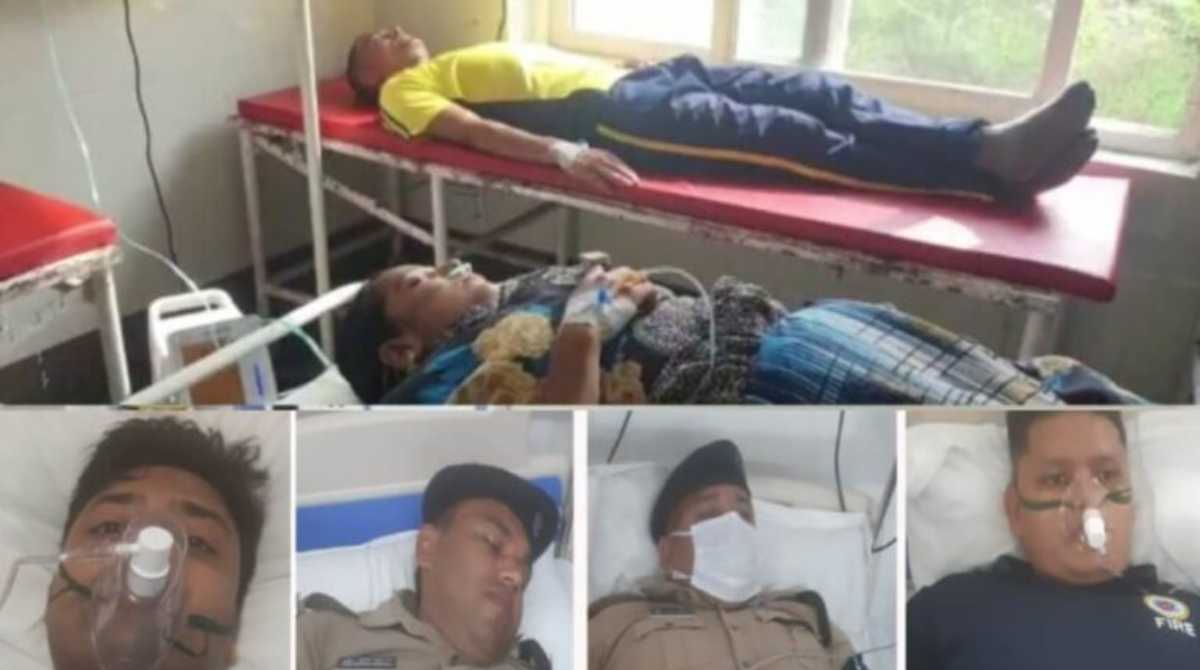 रुद्रपुरः जहरीली गैस के रिसाव से मचा हड़कंप, एसडीएम समेत 34 लोगों की तबियत बिगड़ी