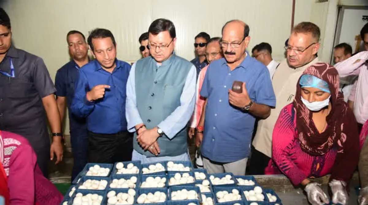 हरिद्वार में सीएम धामी ने किया फूड प्रोसेसिंग एवं पैकेजिंग प्लांट का शुभारंभ…