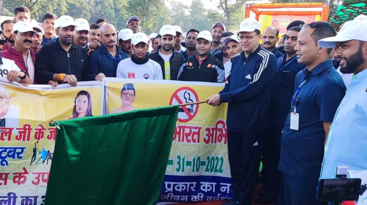 राष्ट्रीय एकता दिवस की धूम, सीएम धामी ने Run For Unity रैली को दिखाई हरी झंड़ी…