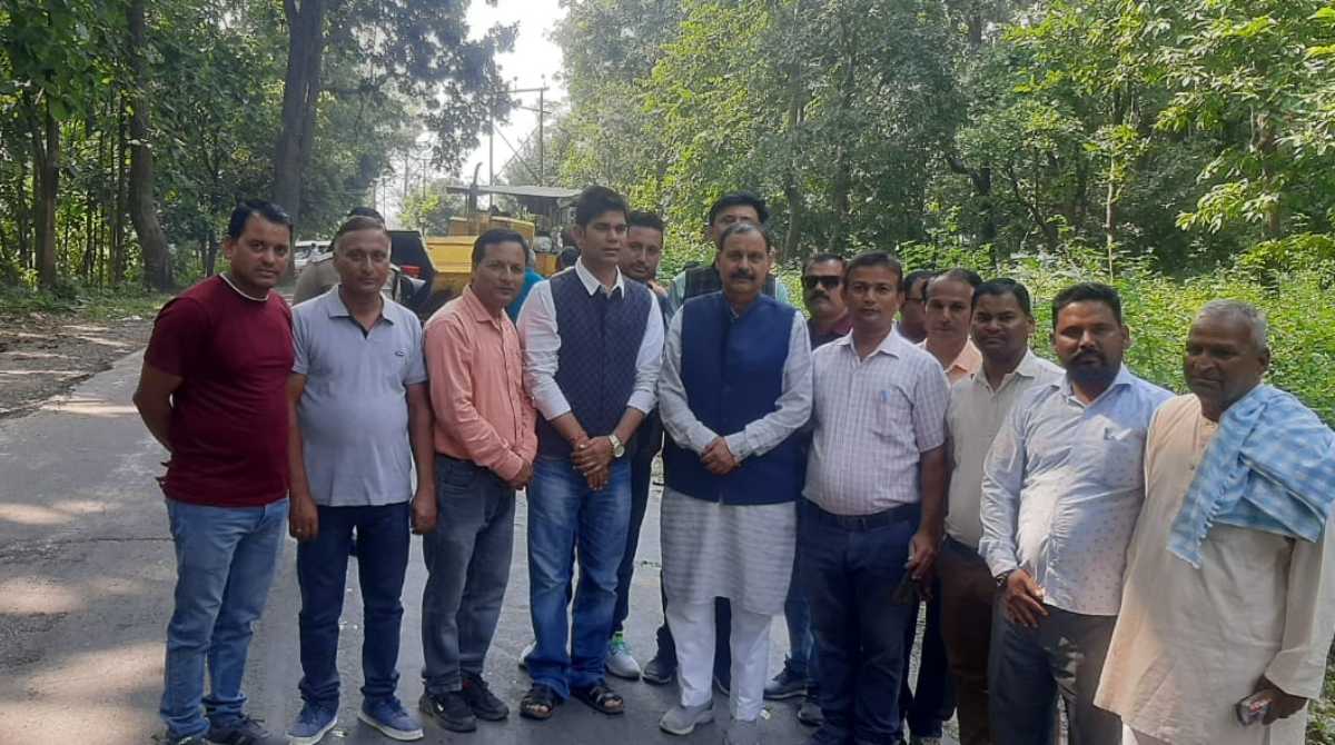 भानियावाला-थानों मार्ग पर डामरीकरण कार्य शुरू, लोगों को मिलेगी राहत…