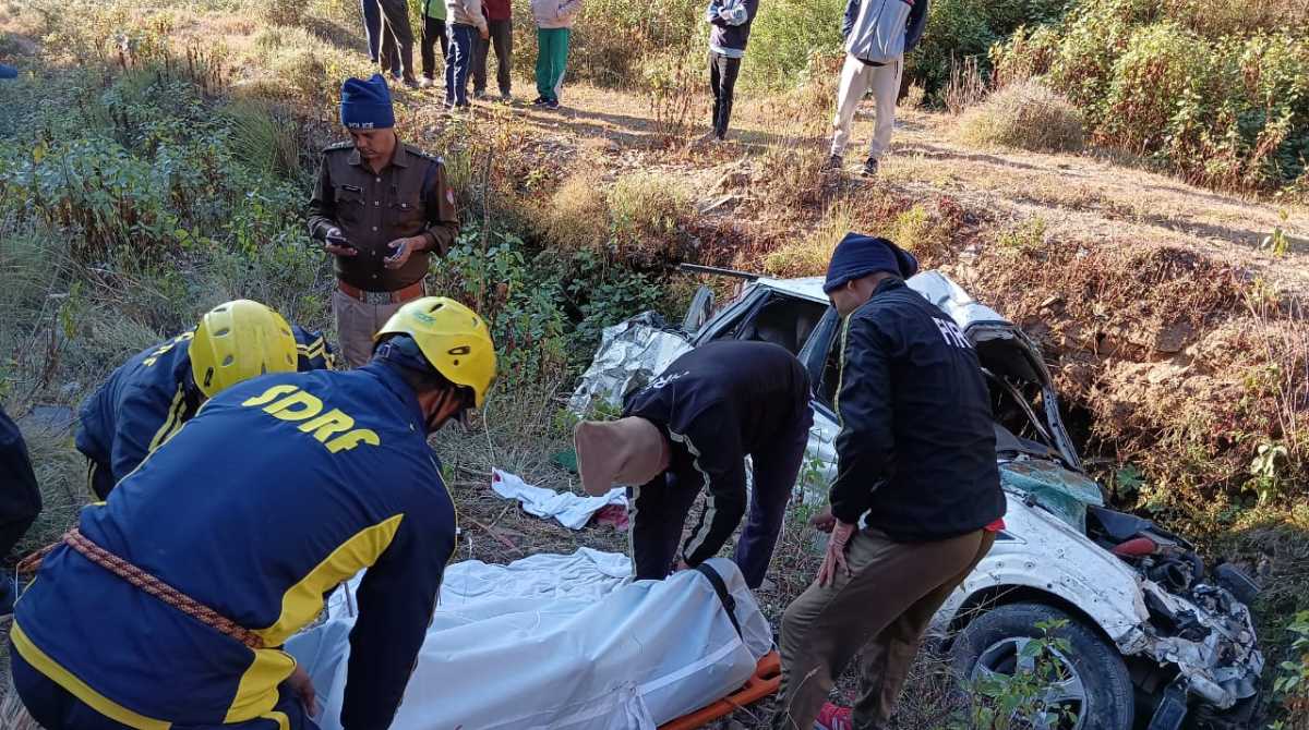 उत्तराखंड में यहां वाहन दुर्घटनाग्रस्त, एक की मौत…
