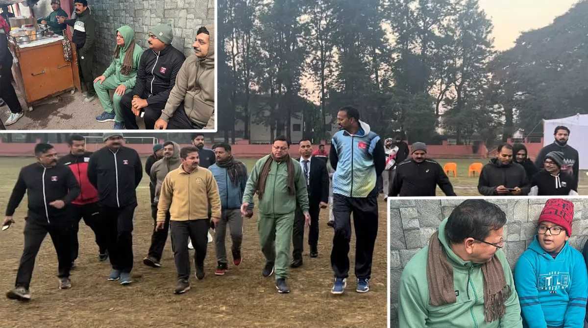 मॉर्निंग वॉक पर निकले सीएम धामी ने जीता सबका दिल, आमजन से की बात, लिया फिडबैक…
