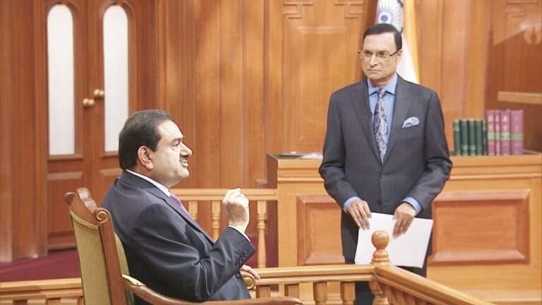 rajat sharma aap ki adalat gautam adani