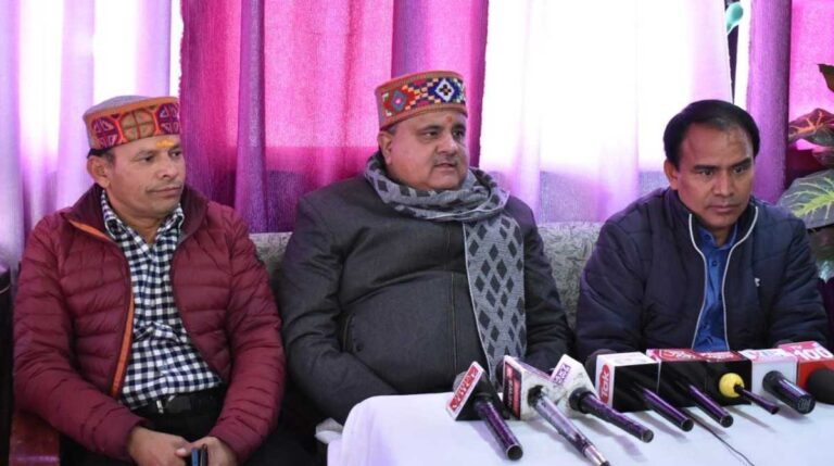 जोशीमठ भूधंसाव पर बीजेपी प्रदेश अध्यक्ष ने दिया बड़ा बयान,