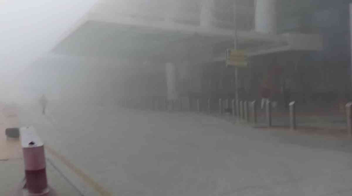 घने कोहरे में लिपटा देहरादून एयरपोर्ट, नही पहुंच पाई कोई