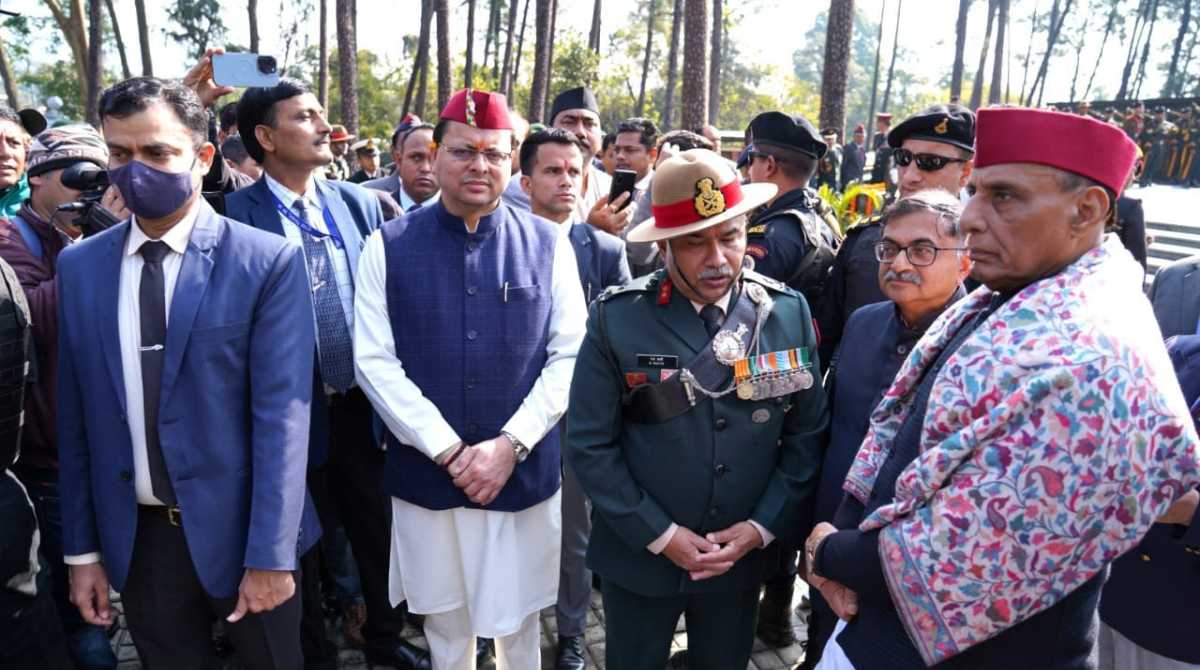 देहरादून में शौर्य स्थल युद्ध स्मारक और सोल ऑफ स्टील एल्पाइन चैलेंज प्रतियोगिता का शुभारंभ…