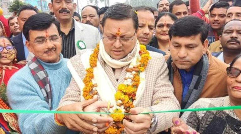 चंपावत में सीएम धामी ने किया 19 विकास योजनाओं का