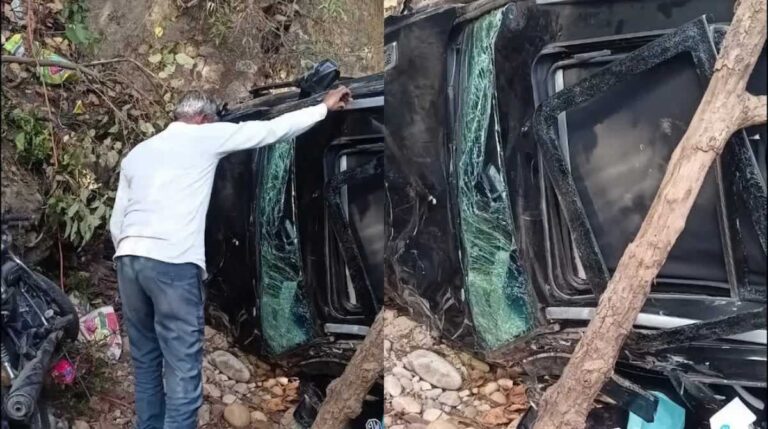 देहरादूनः दर्दनाक हादसे में दूल्हा- दुल्हन समेत चार लोग घायल,