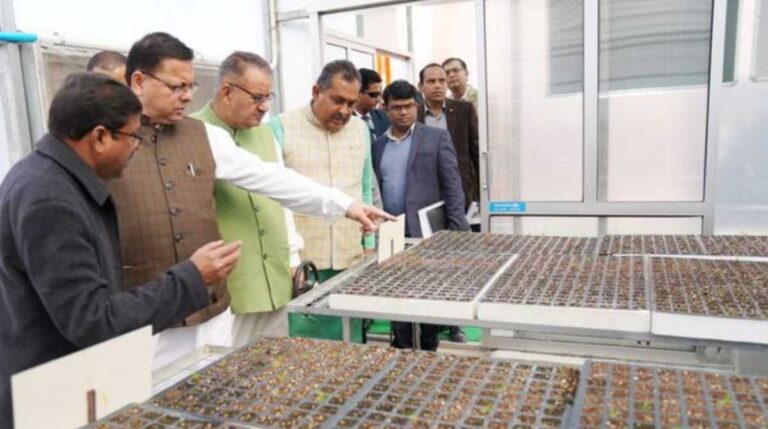 सीएम धामी ने सेलाकुई में सगन्ध फसल उत्कृष्टता केन्द्र का