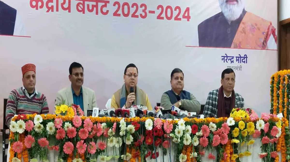 बजट में उत्तराखंड को क्या मिला इसके लिए सीएम धामी ने की प्रेस कांफ्रेंस, बताया ये सब…
