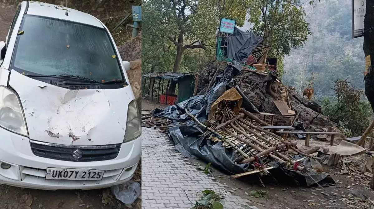 उत्तराखंडः हाथी ने सड़क पर आकर एक युवक को पटक-पटक