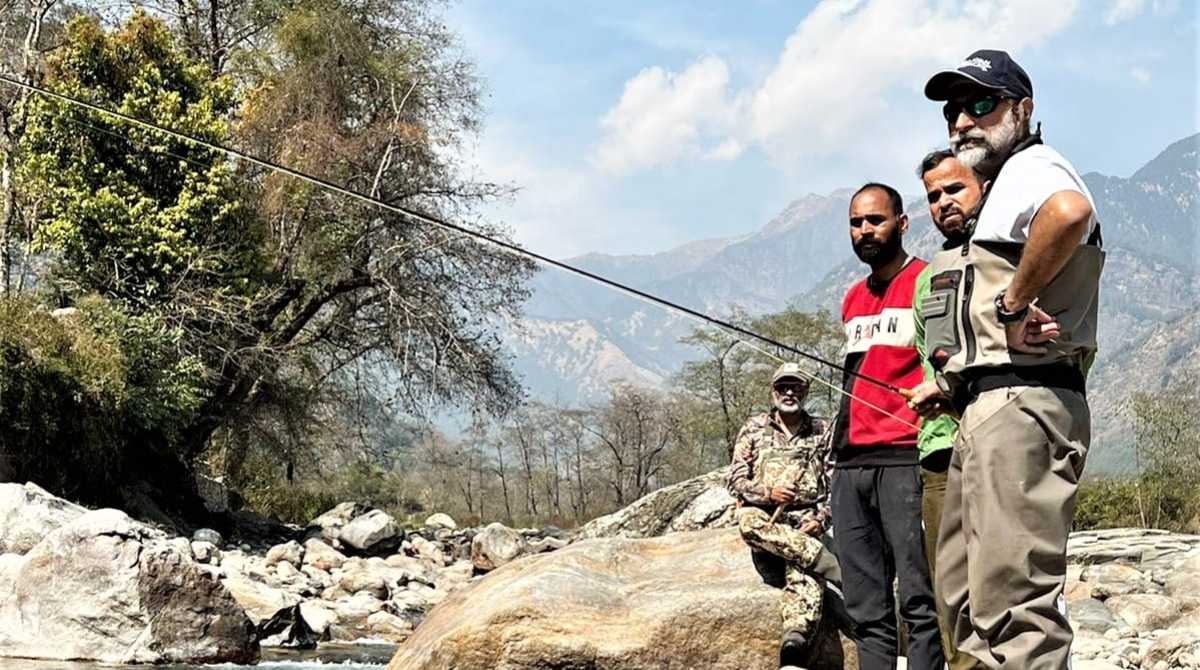 बालखिला नदी में ट्राउट फिश एंगलिंग की भरपूर संभावनाए…