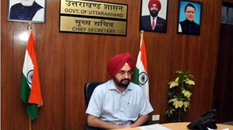 ऋषिकेश शहर के मास्टर प्लान को लेकर मुख्य सचिव संधु