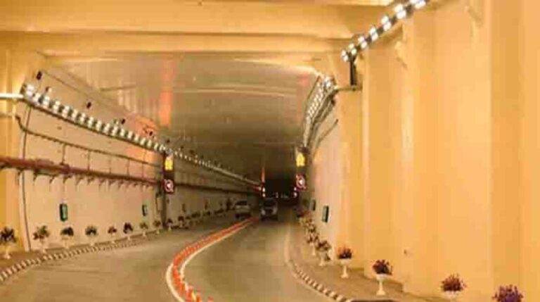 मसूरी के लिए स्वीकृत लगभग 03 किलोमीटर लम्बी टनल का