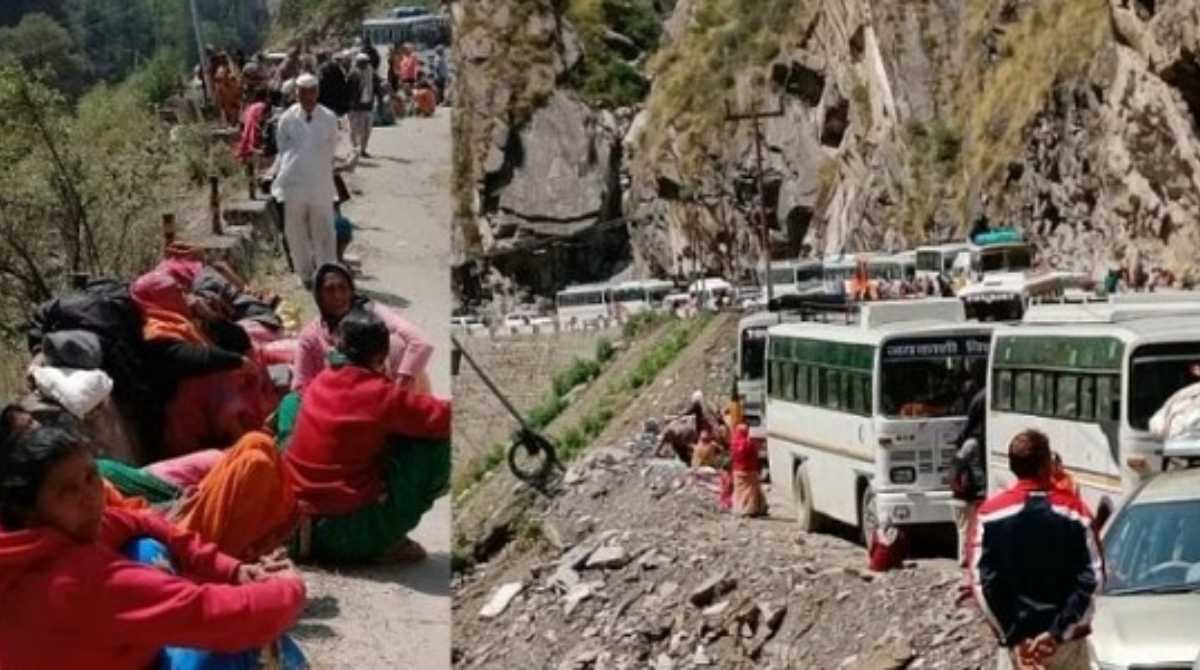 बदरीनाथ हाईवे पर यहां भूस्खलन से यातायात बाधित, यात्री परेशान&hellip;