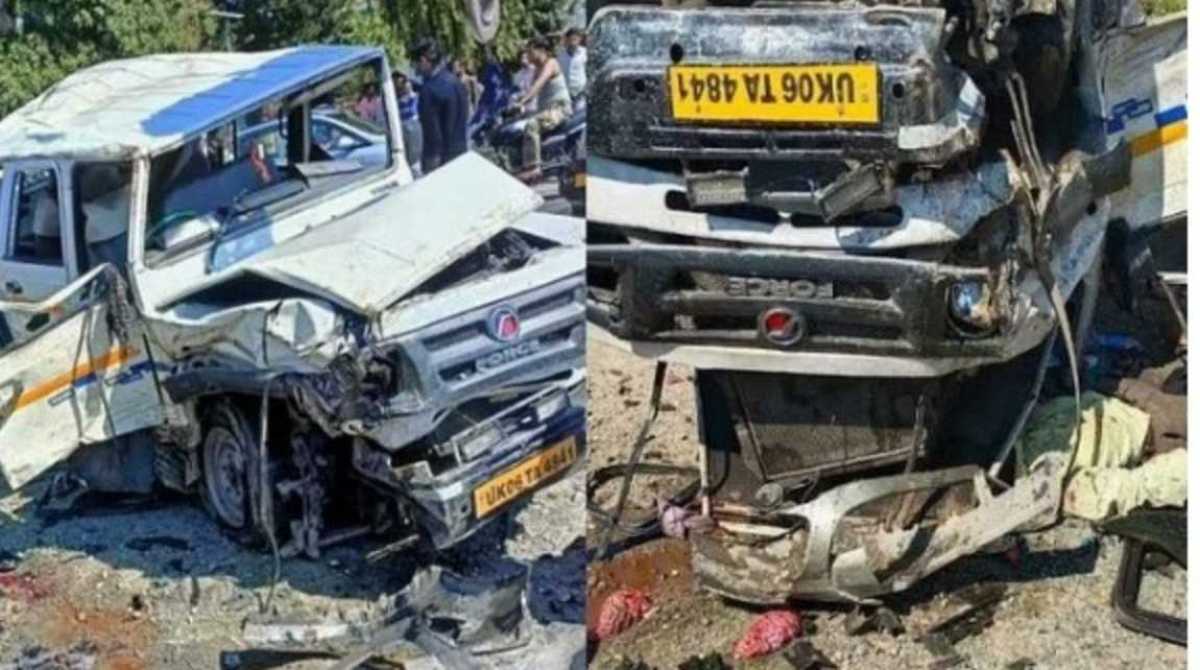 उत्तराखंडः दो कारों की आमने-सामने से जबरदस्त टक्कर, एक की