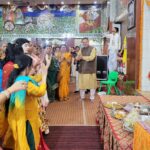 मंत्री गणेश जोशी ने श्री राधा कृष्ण मंदिर समिति में आयोजित श्री राम कथा में हुए सम्मिलित