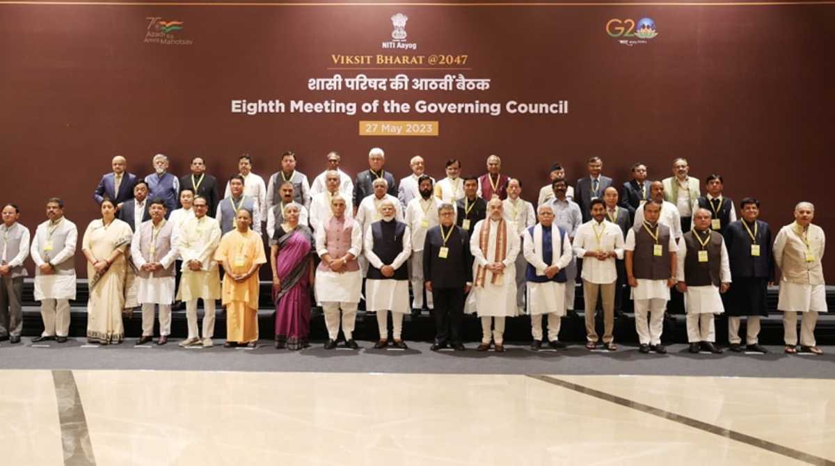 नीति आयोग की गवर्निंग काउंसिल की 8वीं बैठक में CM धामी हुए शामिल, रखे ये मुद्दे…