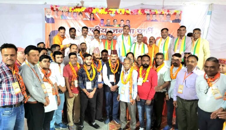 Uttarakhand: Working Committee meeting of Mahanagar OBC Morcha concluded in Patel Nagar