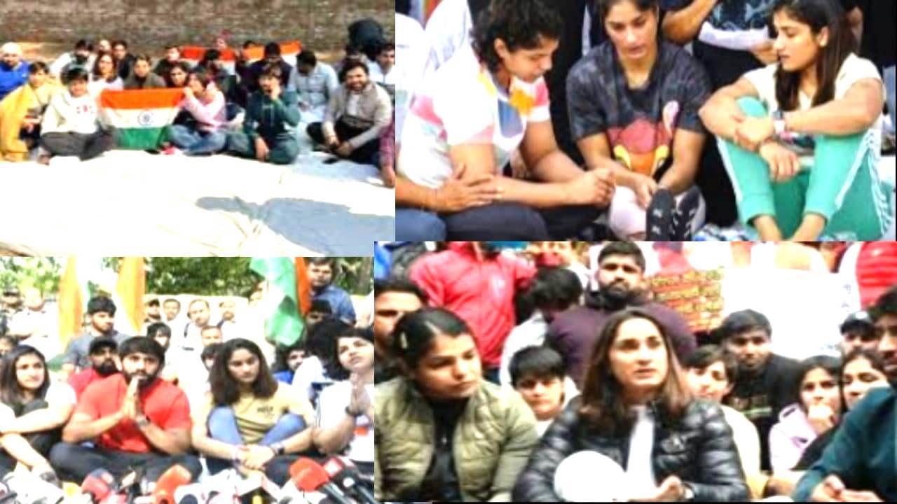 Wrestlers Protest News LIVE