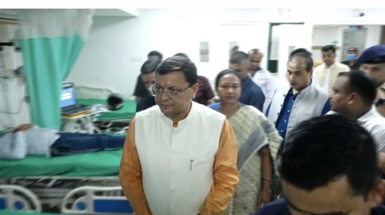 सीएम धामी ने किया राजकीय दून मेडिकल कॉलेज चिकित्सालय का