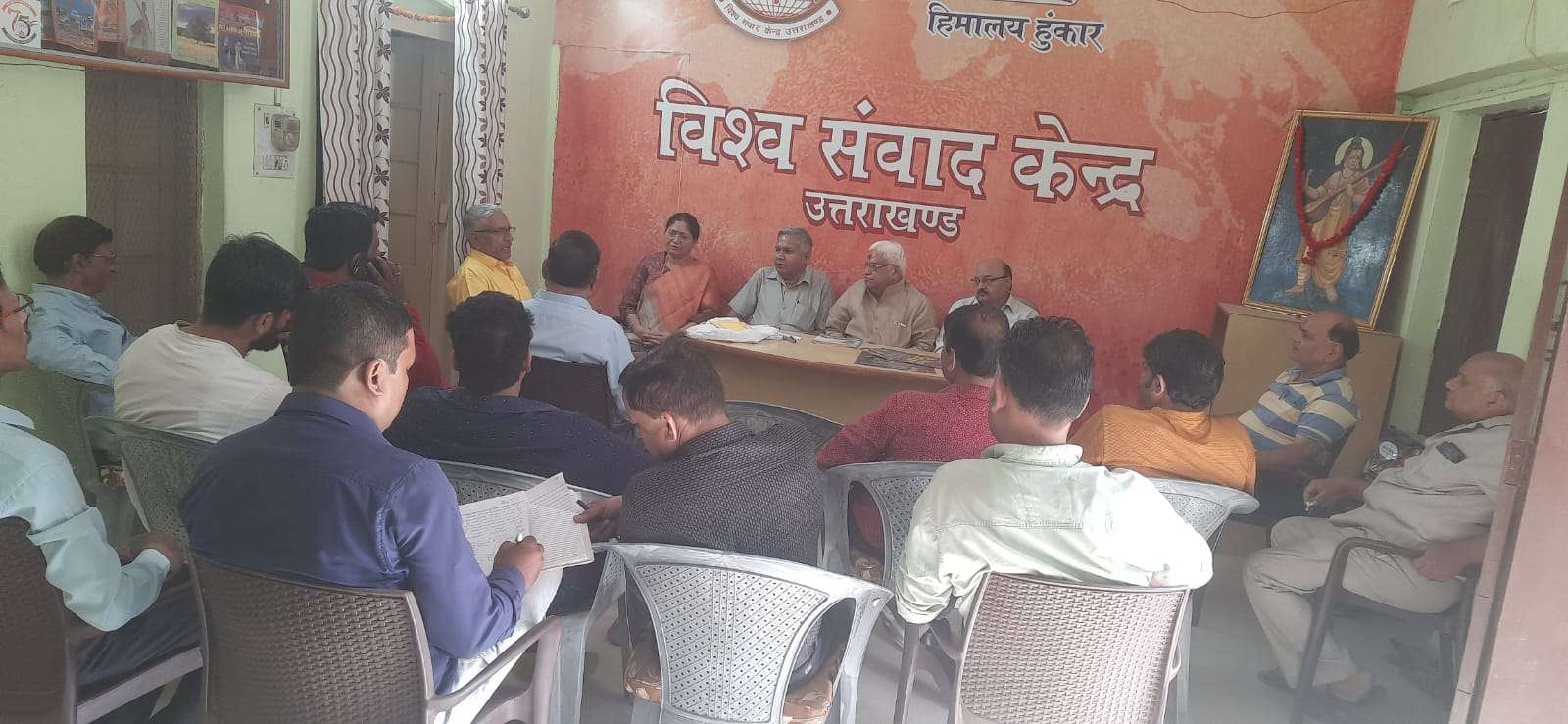 Devbhumi patrakar union के दीपक जिलाध्यक्ष, नवीन जोशी महासचिव निर्वाचित