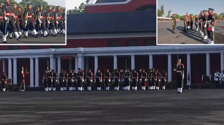 भारतीय सेना में शामिल हुए नए अफसर,थल सेना प्रमुख मनोज