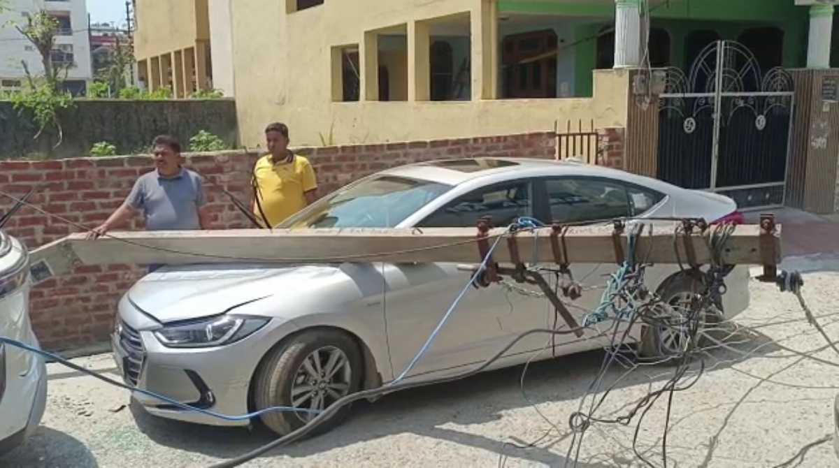 उत्तराखंड में अचानक मौसम ने ली करवट, तेज हवा से