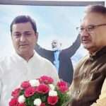 Agriculture Minister Ganesh Joshi made a courtesy call on Rajya Sabha MP Anil Baluni