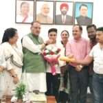 Boxer Riya Thapa (Ganesh-Joshi-Honored-Boxer-Riya-Thapa)