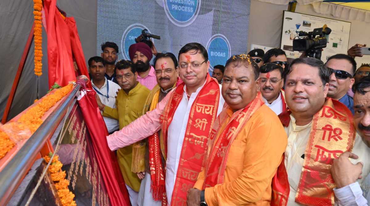रुद्रपुर में सीएम ने किया ₹2435.11 लाख की 4 योजनाओं का लोकार्पण, कही ये बात…