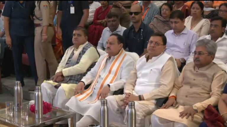 उत्तराखंड के दौरे पर BJP राष्ट्रीय अध्यक्ष जेपी नड्डा, कही