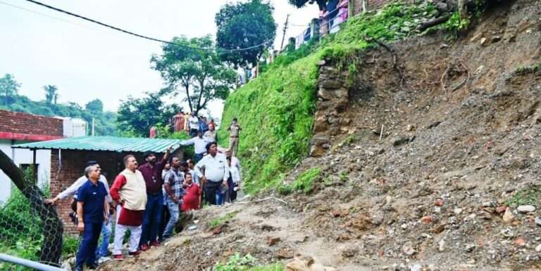 devastation from heavy rains