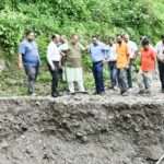 Tapkeshwar temple damage area