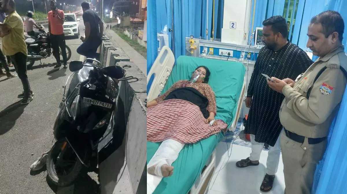 अस्पताल में भर्ती चेरे भाई से मिलकर घर लौट रहे भाई-बहन हादसे के शिकार, एक की मौत दो घायल…
