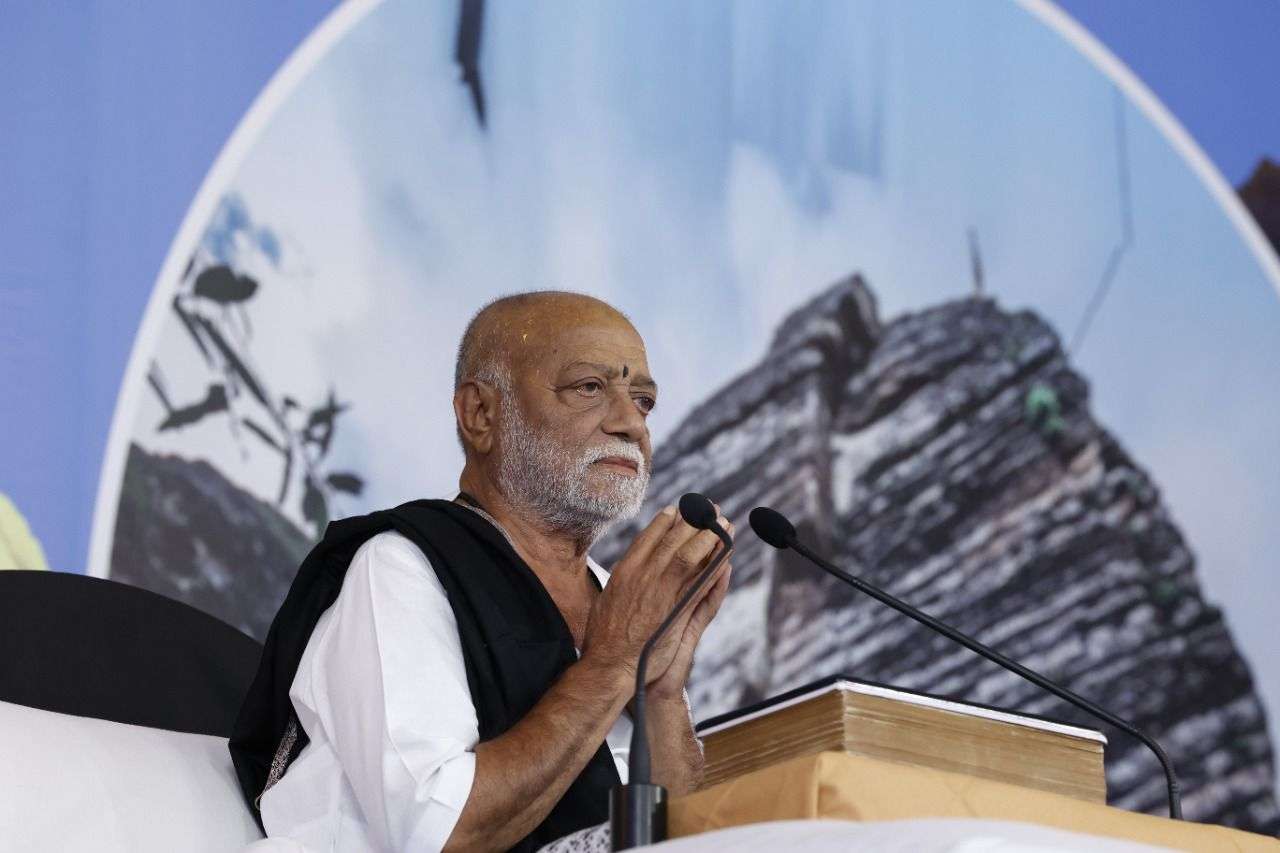 help by Morari bapu