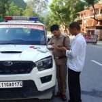violated traffic rules