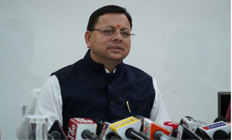 जमरानी बांध परियोजना पर मुख्यमंत्री पुष्कर सिंह धामी ने मीडिया