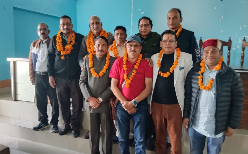 नई टिहरी प्रेस क्लब के चुनाव निर्विरोध संपन्न, शशि भूषण