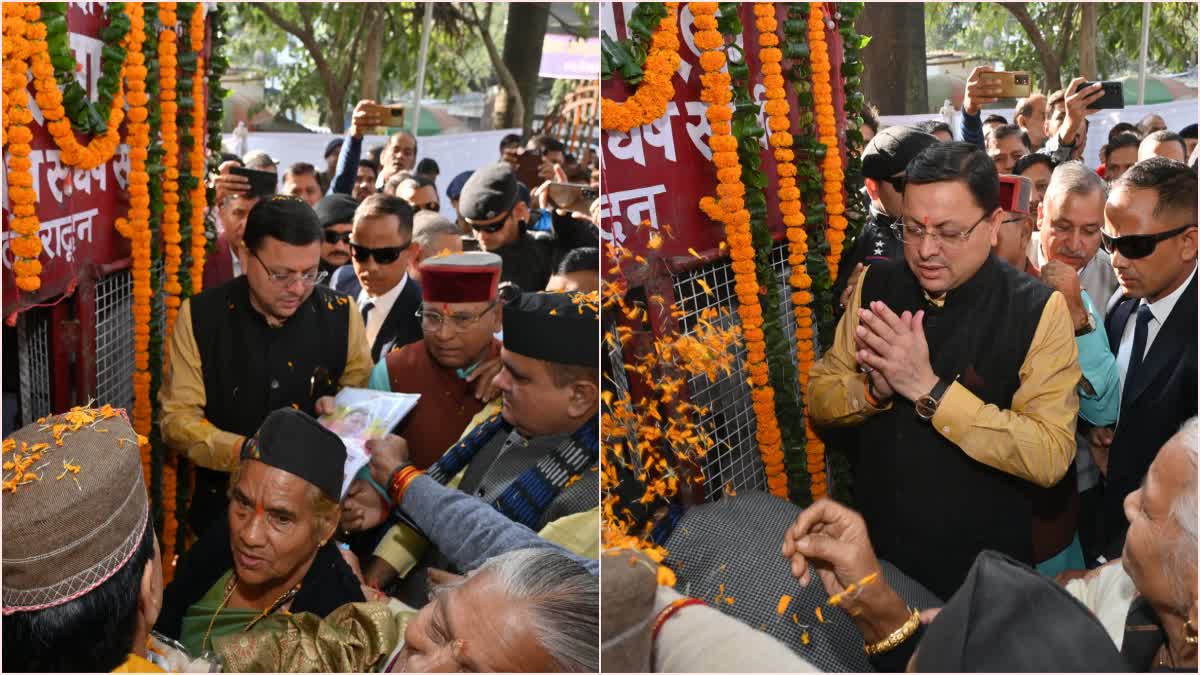 सीएम धामी  ने स्थापना दिवस पर शहीद स्मारक में दी श्रद्धाजंलि