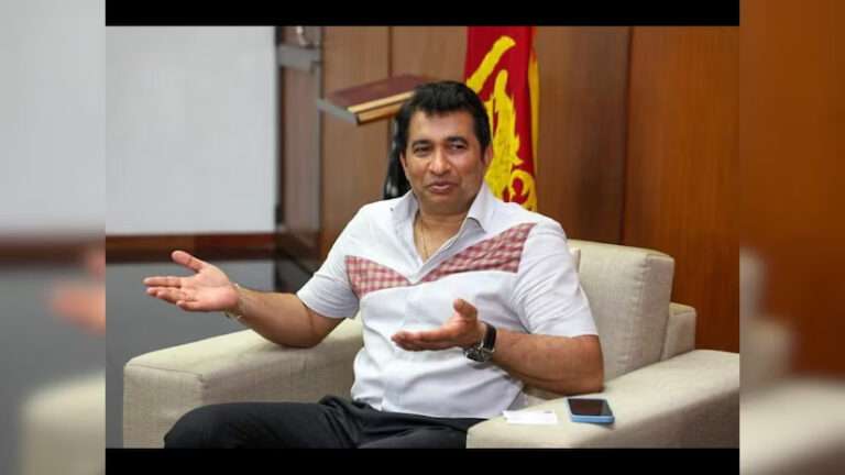 Sports Minister Roshan Ranasinghe