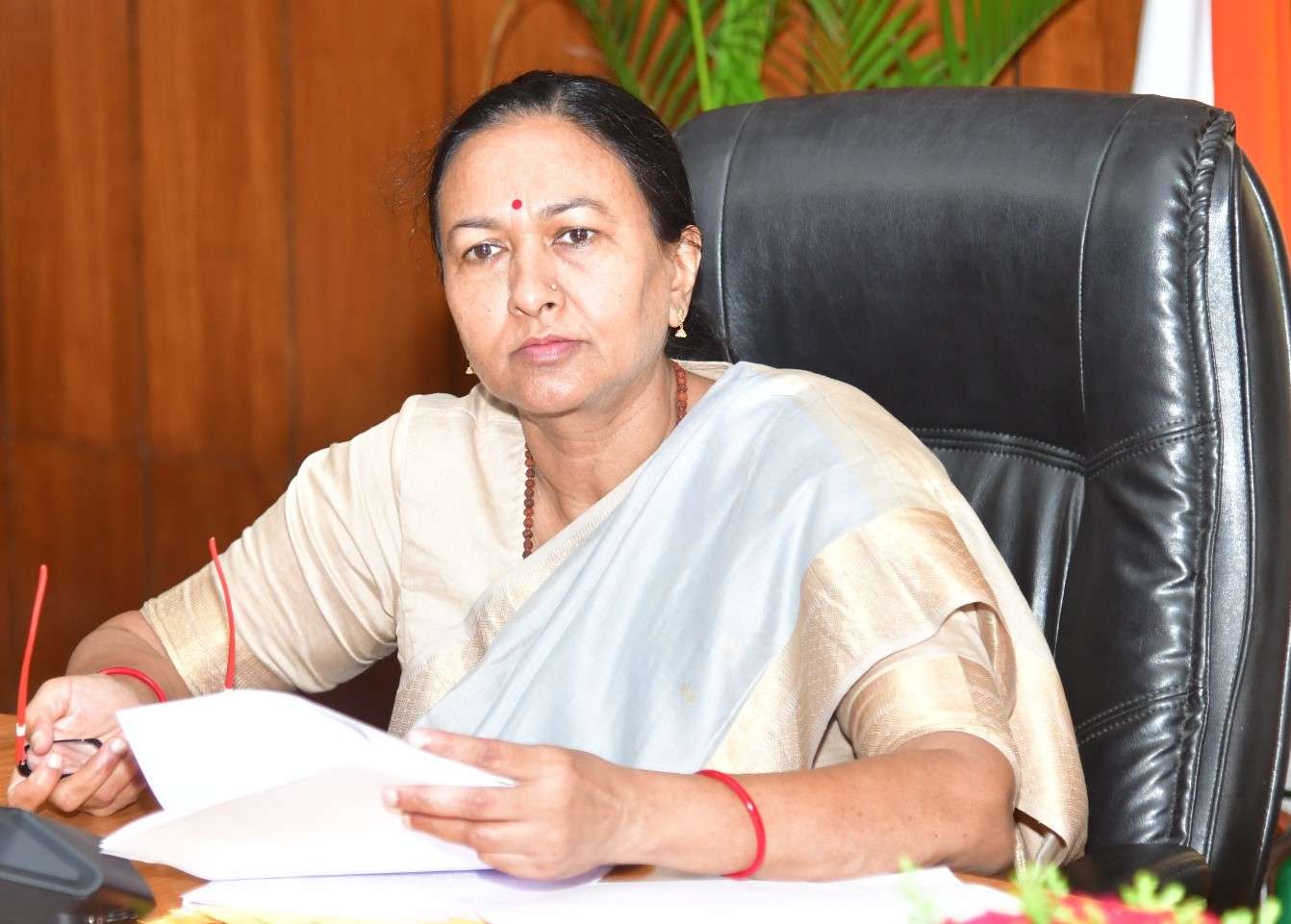 महिला एवं बाल विकास विभाग की समीक्षा की एसीएस