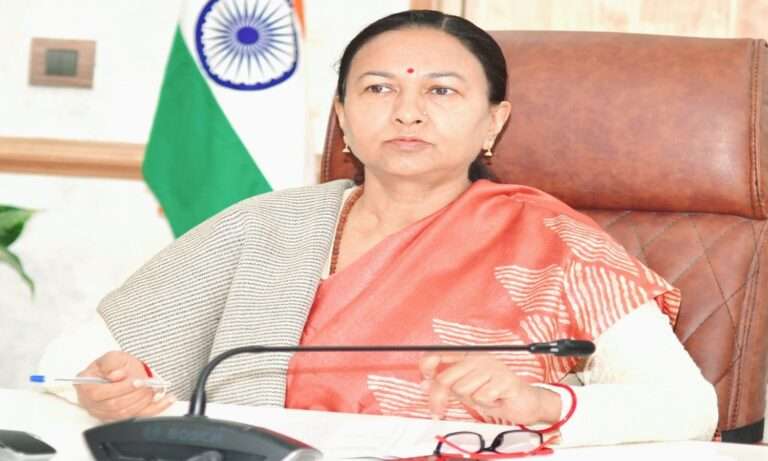 Chief Secretary Radha Raturi